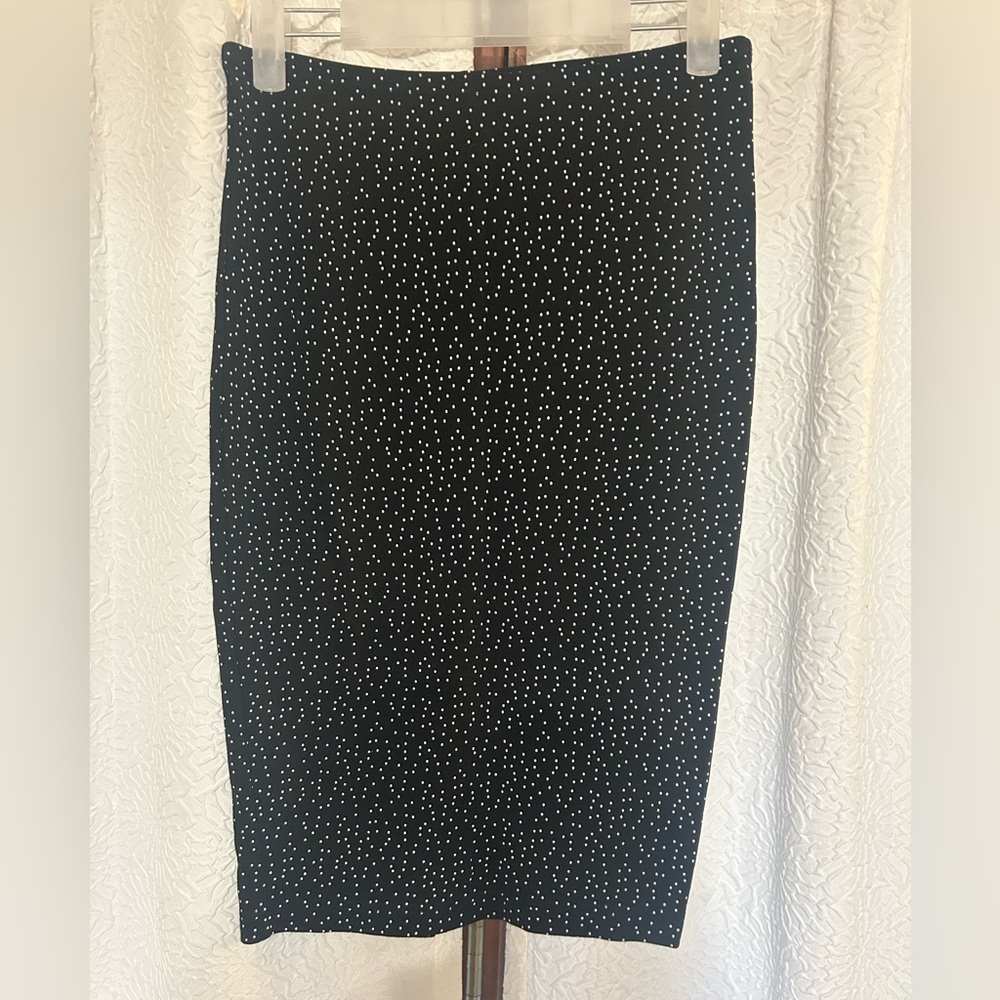 Philosophy Stretchy Polka Dot High Waisted Pencil Skirt Size Small